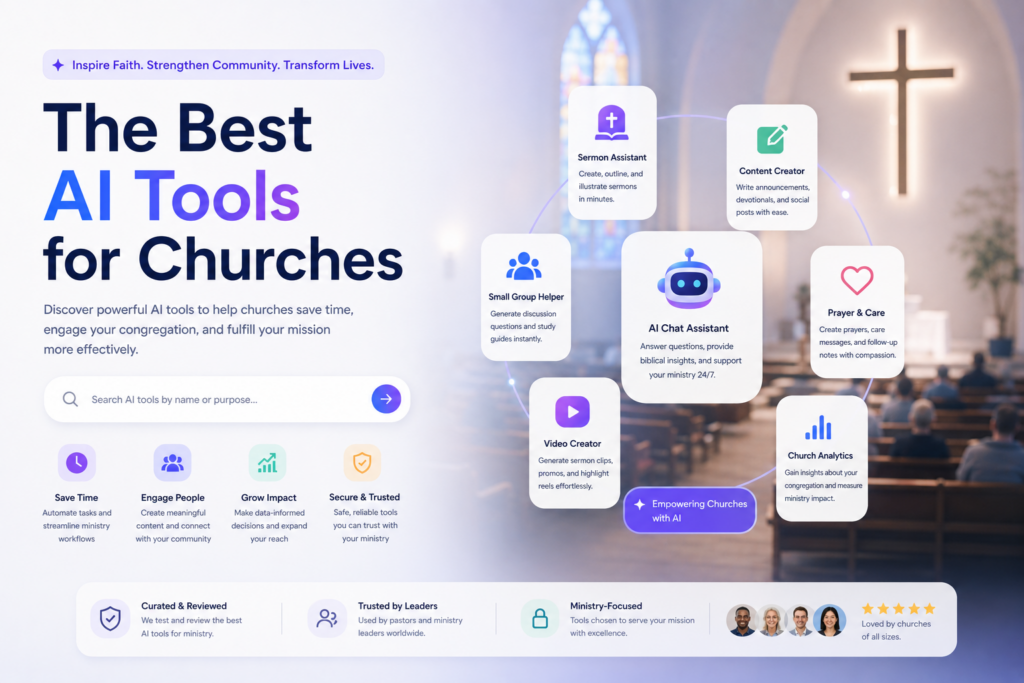 best ai tools for churches
